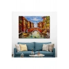 Venedik  İtalya Yağlı Boya Görünümlü Tablo-1201