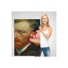 Vincent van Gogh Kulağını Isıran Kadın Pop Art Tablo-6486