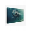 Yüzen Fil Dekoratif Kanvas Tablo 1128