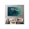 Yüzen Fil Dekoratif Kanvas Tablo 1128