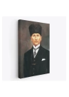 Atatürk Portre Tablosu Mustafa Kemal Atatürk Dikdörtgen Dekoratif Kanvas Tablo-CÖ-65