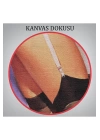 Bahçedeki Sexi Kadın Dekoratif Duvar Tablosu-6454