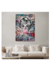 Brigitte Bardot Graffiti Pop Art Duvar Tablosu-6469