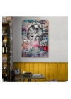 Brigitte Bardot Graffiti Pop Art Duvar Tablosu-6469