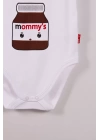 Daddys Cikolata Desenli Askılı Unisex Body