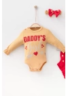 Daddys Girl Bandanalı Kız Bebek Takımı