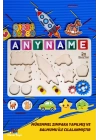 Eğitici Ahşap Yap Boz Oyuncak (HAYVANLAR, SAYİLAR VE ARAÇ ŞEKİLLER) Puzzle Yapboz