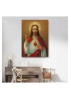 İsanın En Kutsal Kalbi Tablosu - The Most Sacred Heart Of Jesus-6478