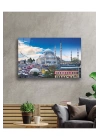 Istanbul Cami Manzara 4mm Dayanıklı Cam Tablo , Hediye