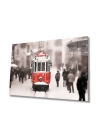 Istanbul Taksim Tramvayı 4mm Dayanıklı Cam Tablo Temperli Cam