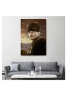 Kalpaklı Mustafa Kemal Atatürk Duvar Tablosu -6448