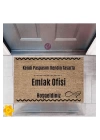 Kapı Önü Paspası Dekoratif Dijital Baskı Emlak Ofisi P-2548