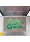 Kapı Önü Paspası Dekoratif Dijital Baskı Lucky Charm P-2359