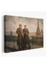 Kremlinde Stalin ve Voroshilov Tablosu - Stalin and Voroshilov in the Kremlin-6551