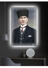 Led Işıklı Atatürk (Ofis, İşyeri,Salon)