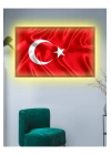 Led Işıklı Türk Bayrağı (al bayrak)