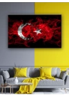 Led Işıklı Türk Bayrağı (kırmızı beyaz)