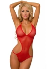 Leyna Kırmızı Tül Fantazi Babydoll TM1122