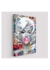 Marilyn Monroe Graffiti Pop Art Duvar Tablosu-6471