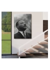 Martin Luther King Dekoratif Kanvas Duvar Tablosu-6374