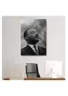 Martin Luther King Dekoratif Kanvas Duvar Tablosu-6374