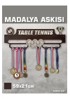 Masa Tenisi Madalya Askısı, Tennis Sporcu Ödül Duvar Askılı Madalyalık, Madalya Tutucu