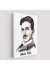 Nikola Tesla Dekoratif Kanvas Tablo-5917