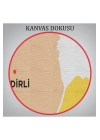 Osmaniye İli ve İlçeler Haritası  Dekoratif Kanvas Tablo 1437