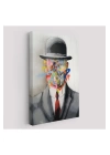 Rene Magritte Ünlü Resim “İnsanın Oğlu” Graffiti Pop Art Tablosu-6316