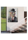 Rene Magritte Ünlü Resim “İnsanın Oğlu” Graffiti Pop Art Tablosu-6316