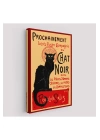 Siyah Kedi Tablosu - Le Chat Noir Theophile Steinlen-6431