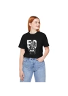 Unisex 50 Cent Baskılı Hiphop Siyah Basic Tshirt