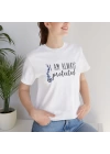 Unisex Always Protected Nazar Baskılı Beyaz Basic Tshirt