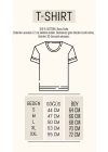 Unisex Be Yourself Baskılı Beyaz Basic Tshirt