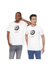 Unisex EURO 2024 Baskılı Beyaz Basic Tshirt