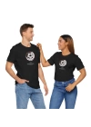 Unisex EURO 2024 Baskılı Siyah Basic Tshirt