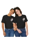 Unisex EURO 2024 Cep Baskılı Siyah Basic Tshirt