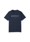 Unisex Kızılay Ankara Şehir Baskılı Lacivert Basic Tshirt