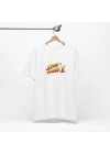 Unisex Street Fighter Baskılı Beyaz Basic Tshirt