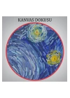 Van Gogh Yıldızlı Gece Dekoratif Kanvas Tablo-6519