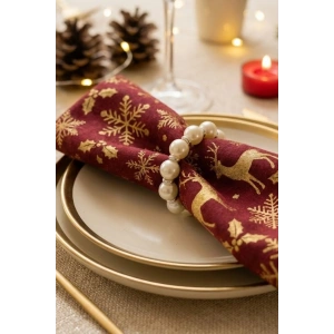 6 Adet Peçete Yüzüğü, Peçete Halkası