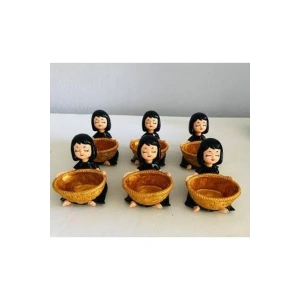 6lı Lokumcu Kız Sunumluk Lokumluk