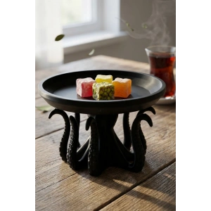 Ahtapot Figürlü Sunumluk Tabak