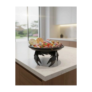 Yengeç Takı, Kahve Yanı Sunumluk Siyah