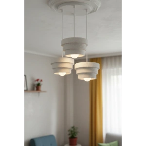 3 Lü Basamak Avize Sarkıt 25 x 25