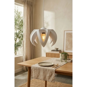 Beyaz Tekli Taç Formlu Beyaz Sarkıt 25 x 25