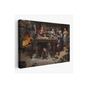 Aile Gelenekleri Tablosu - Morgan Weistlings Painting Family Traditions-6528