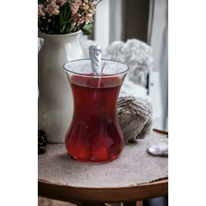 Dekoratif Çay Tiryaki Jel Mum