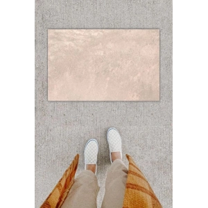 Dijital Baskı Dekoratif Düz Bej Kapı Önü Paspası K-1266