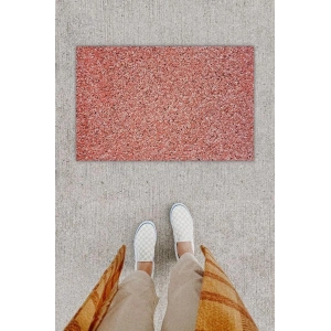 Dijital Baskı Dekoratif Hasır Çok Renkli Kapı Önü Paspası K-1246